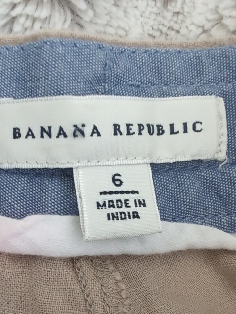 Banana Republic Wide Leg Drawstring Linen Pants